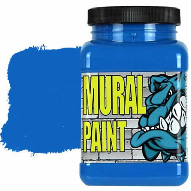 Chroma Acrylic Mural Paint - (16oz/474ml) CH2506 Peacock (cerulean blue hue)