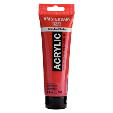 Royal Talens Amsterdam Acrylic Paint - (0.7oz/20ml) Primary Magenta RT17043690