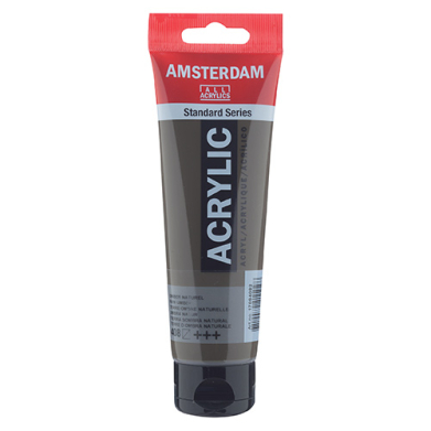 Royal Talens Amsterdam Acrylic Paint - (0.7oz/20ml) Raw Umber RT17044080