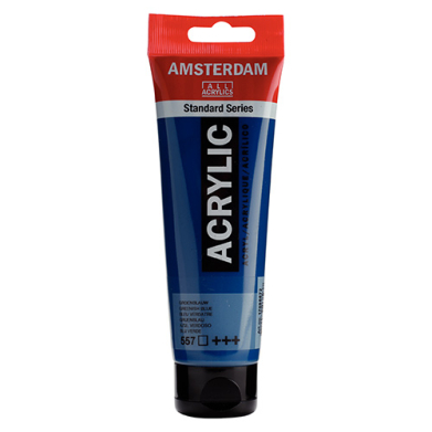 Royal Talens Amsterdam Acrylic Paint - (0.7oz/20ml) Greenish Blue RT17045570