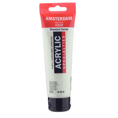 Royal Talens Amsterdam Acrylic Paint - (0.7oz/20ml) Pearl Green RT17048220