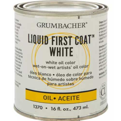 Grumbacher Liquid First Coat White  CHTP1370
