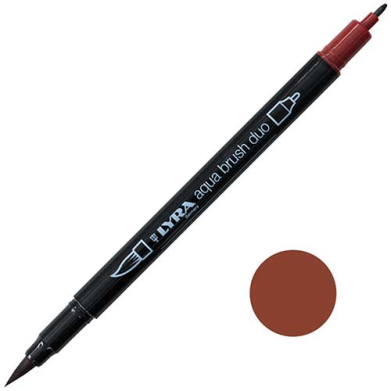 Lyra Aqua Brush Duo Marker Venetian Red  LYL6520090