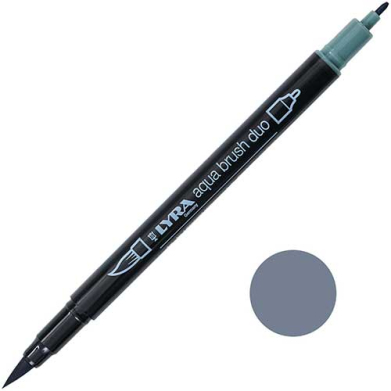Lyra Aqua Brush Duo Marker Cold Grey Medium  LYL6520097