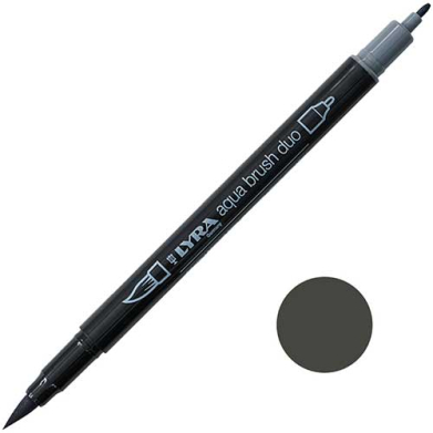 Lyra Aqua Brush Duo Marker Warm Grey Silver LYL6520196