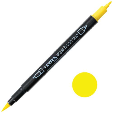 Lyra Aqua Brush Duo Marker Chrome Yellow Light  LYL6520006