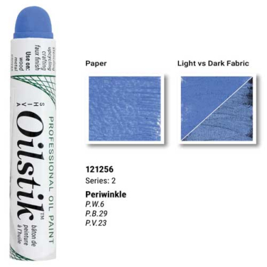 Richeson Shiva Oilstik Paintstik Professional Grade - Periwinkle