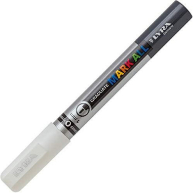 Lyra Graduate Mark All Acrylic Paint Marker 1mm - White  LYL6810001