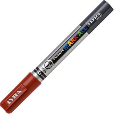 Lyra Graduate Mark All Acrylic Paint Marker 1mm - Brown LYL6810076