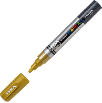 Lyra Graduate Mark All Acrylic Paint Marker 2mm - Gold LYL6820250