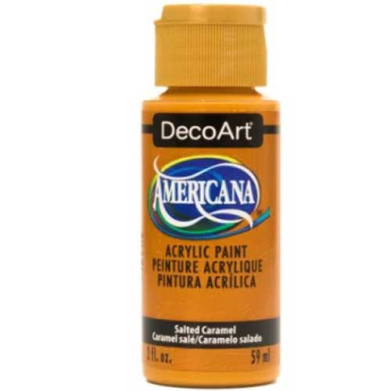 DecoArt Americana Acrylic Paint - (2oz/59ml)  Salted Caramel  DA420-3