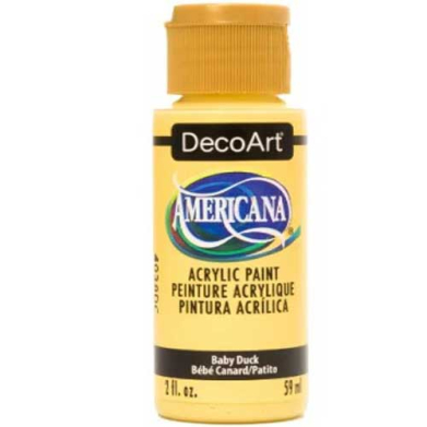 DecoArt Americana Acrylic Paint - (2oz/59ml)  Baby Duck  DA421-3