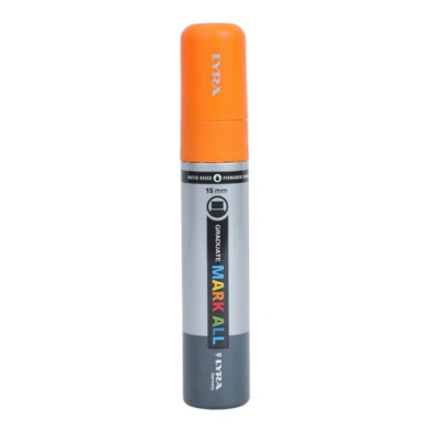 Lyra Graduate Mark All Acrylic Paint Marker XL Chisel Tip - Orange LYL6840013