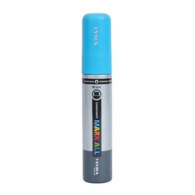 Lyra Graduate Mark All Acrylic Paint Marker XL Chisel Tip - Light Blue LYL6840046
