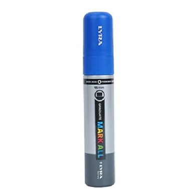 Lyra Graduate Mark All Acrylic Paint Marker XL Chisel Tip - Dark Blue LYL6840050