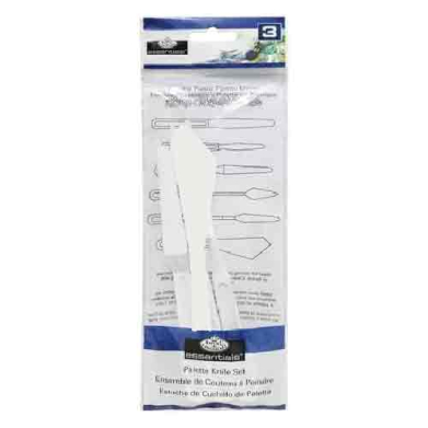 Royal & Langnickel Flexible Palette Knife Set- 3pc  RD72