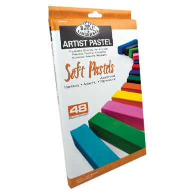 Royal & Langnickel Artist Assorted Soft Pastels- 48pc  CPA-A48