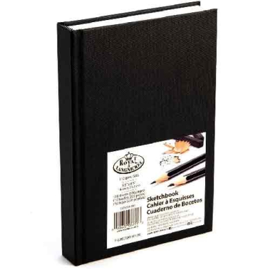 Black Sketchbooks- 5.5"x8.5"