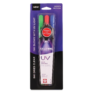 Sakura Gelly Roll UV Gel Pen Set 3pk