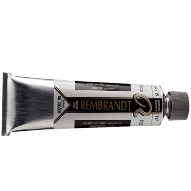 Royal Talens Rembrandt Oil Colour - (5oz/150ml) 117 Zinc White (Linseed Oil) Series 1