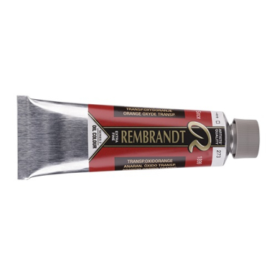 Royal Talens Rembrandt Oil Colour - (5oz/150ml) 273 Transparent Oxide Orange Series 3