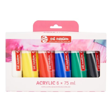 Royal Talens Art Creation Acrylic Paint Set - 6x75ml  3582806M