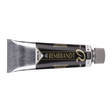 Royal Talens Rembrandt Oil Colour - (5oz/150ml) 702 Lamp Black Series 1