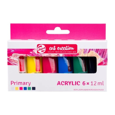 Royal Talens Art Creation Acrylic Paint Set - Primary 6x12ml  9021860M