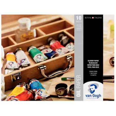 Van Gogh Oil Paint Paper Pad  11.8"x15.7"  (10 sheets, 111lb)   93153040