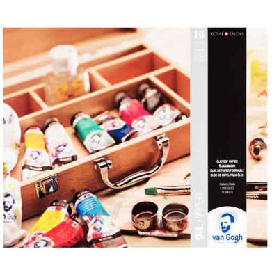 Van Gogh Oil Paint Paper Pad  14.2"x18.7"  (10 sheets, 111lb)   93153648