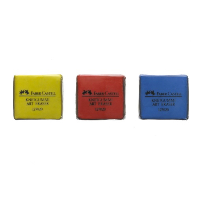 Faber Castell Colored Kneadable Eraser With Storage Case   FC127321