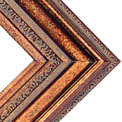 Series 446 Antique Gold Gallery Deluxe Frame    FRMTP-446AG-12X16