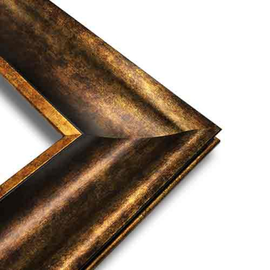 Series 3393 Antique Brown 5 1/2" wide Museum Frame   FRMQA3393-1-1620