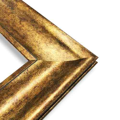 Series 3393 Antique Gold 5 1/2" wide Museum Frame   FRMQA3393-1620