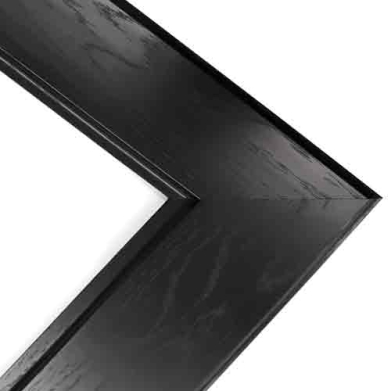 Series 249 Black Woodgrain Plein Air Frame 11x14   FRMTP-249-BW