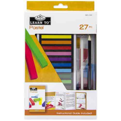 Royal Langnickel Essentials Learn to Pastels Art Set- 27pc RSET-LT257
