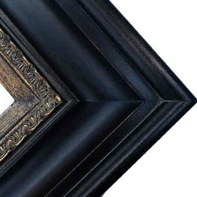 Series 333D Gallery Deluxe Dark Antique Frame 12" x 24"