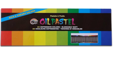 Yasutomo NIJI Oil Pastels Assorted Colors- 24pc YNOP24