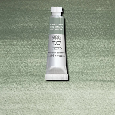 Winsor & Newton Professional Water Colour  (.17oz/5ml) Mineral Grey