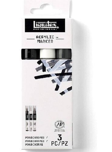 Liquitex Professional Fine Acrylic Paint Marker Set - (3 Pack) Essentials  WN3699242