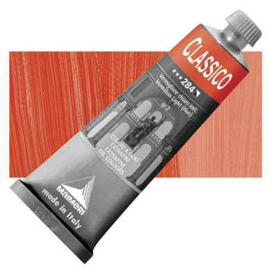 Maimeri Classico Oil Paint 60ml -Vermilion Light Hue