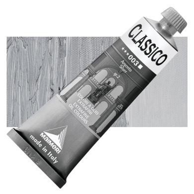 Maimeri Classico Oil Paint 60ml -Silver