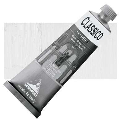 Maimeri Classico Oil Paint 60ml -Titanium-Zinc White