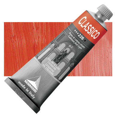 Maimeri Classico Oil Paint 60ml -Cadmium Red Light