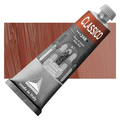 Maimeri Classico Oil Paint 60ml -Mars Red