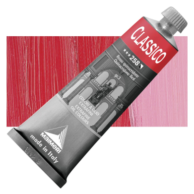 Maimeri Classico Oil Paint 60ml -Quinacridone Red