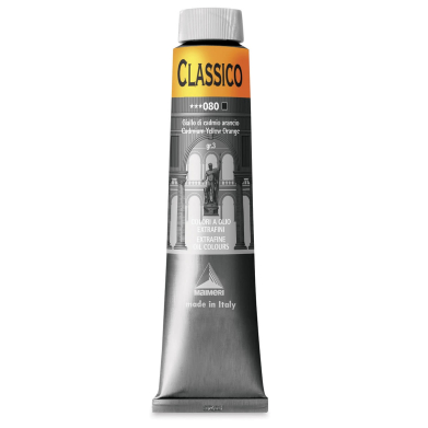 Maimeri Classico Oil Paint 200ml -Cadmium Yellow Orange