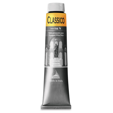 Maimeri Classico Oil Paint 200ml - Permanent Yellow Deep