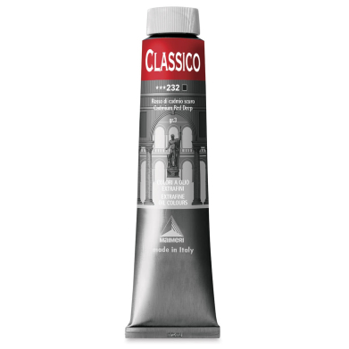 Maimeri Classico Oil Paint 200ml -Cadmium Red Deep