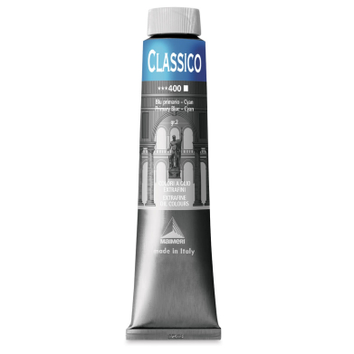 Maimeri Classico Oil Paint 200ml -Primary Blue Cyan